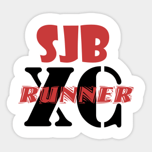 SJB XC Runner Sticker